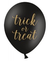 Aperçu: 6 ballons Be Scary Trick or Treat 30cm
