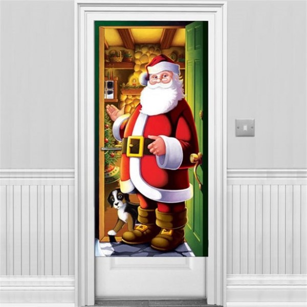 Dekoracja drzwi Świętego Mikołaja 1,5m
