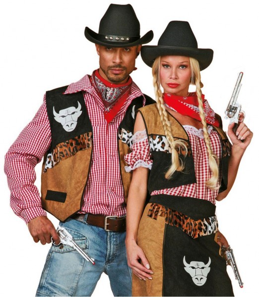 Gilet de cowboy western sauvage 2