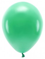 10 Eco Pastell Ballons grün 26cm