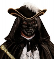 Black joker mask