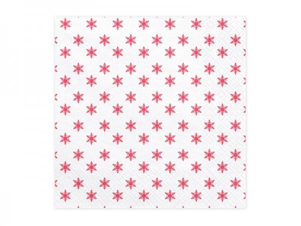 Snowflake napkin 33 x33cm