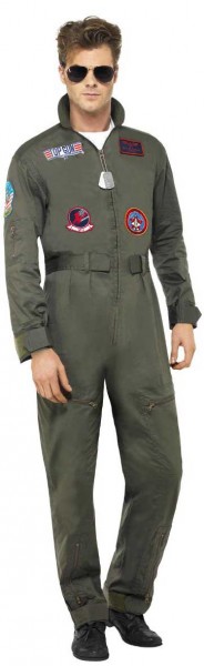 Disfraz de piloto de combate intrépido
