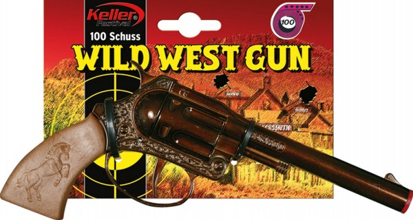 100 Schuss Wilder Westen Cowboy Pistole