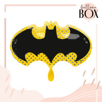 Vorschau: XL Heliumballon in der Box 3-teiliges Set Batman