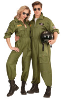 Oversigt: US Army pilot lady damer kostume