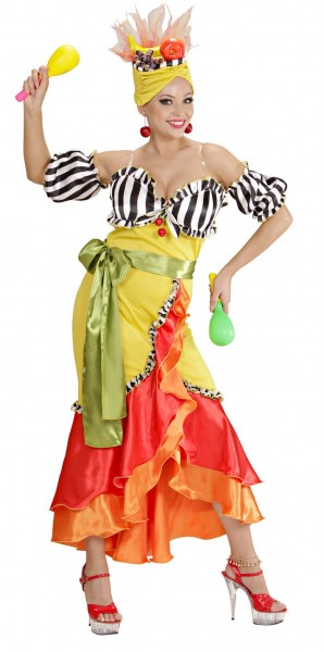 Disfraz de Piña Colada Samba para mujer