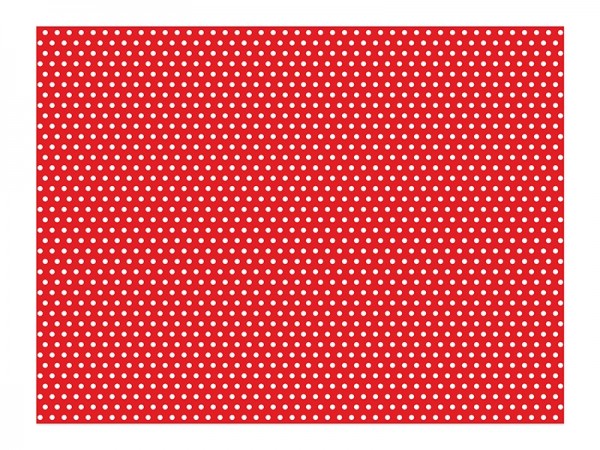 6 bordstabletter i röd mönstermix 40x30cm 2