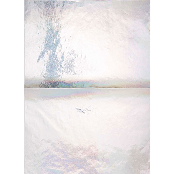 Foglio di carta Patch di carta stagnola iridescente 30x42cm