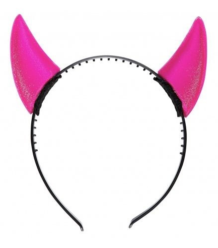 Cheeky glitter headband pink