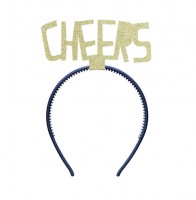 Preview: Cheers glitter headband gold