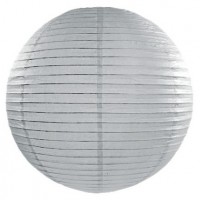 Oversigt: Lanterne Lilly sølvgrå 35 cm