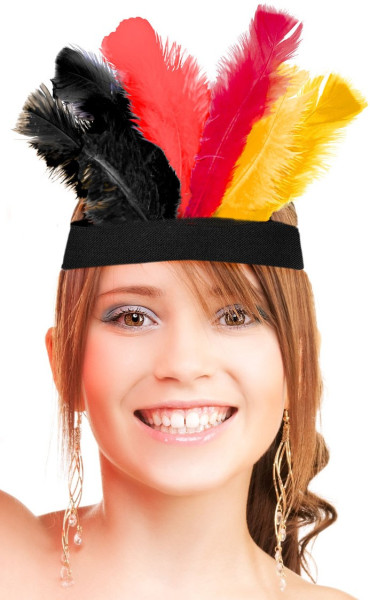 Germany feather headband