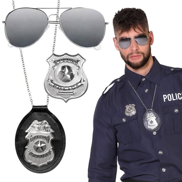 3-delige speciale politieagentenset