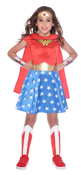 Wonder Woman Lizenz Kostüm für Mädchen
