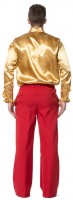 Widok: Spodnie rozszerzane męskie w kolorze czerwonym