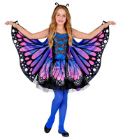 Schmetterling Kostüm Leyla für Mädchen
