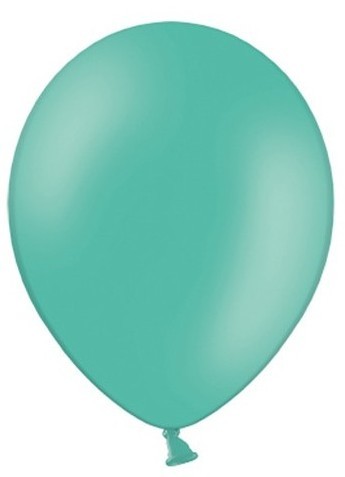 10 palloncini verde acqua 27cm