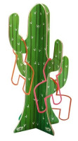 Aperçu: Jeu de lancer d'anneaux de cactus d'été mexicain
