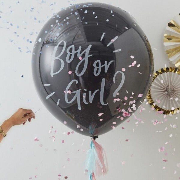 Oh Baby Gender Reveal Ballong Set 91cm