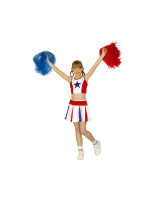 Niebieski pompon cheerleaderki Ayleen