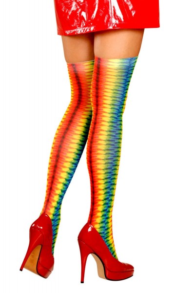 Rainbow overknee stockings 70DEN 2
