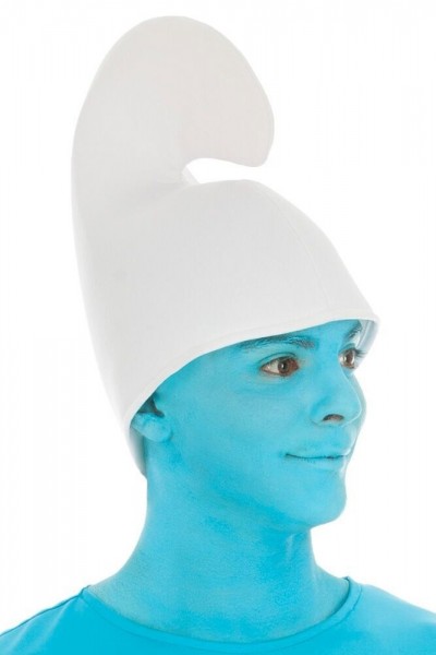 Hvid smurf unisex hat