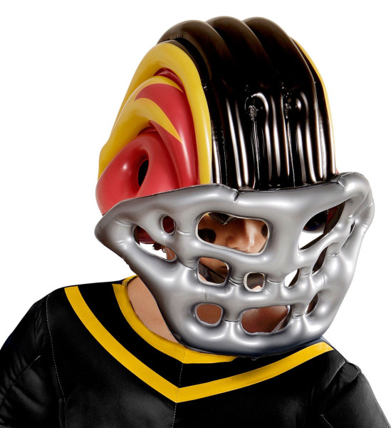 Football helmet for children inflatable