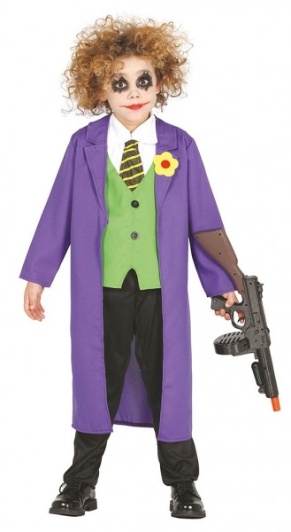 Disfraz de Joker aterrador para niño