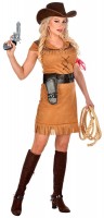 Oversigt: Western Cowgirl Lucy damer kostume