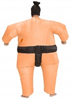 Oversigt: Oppustelig sumokæmper kostume