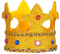 Preview: Golden glitter crown