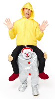 Meeliften horror clown kostuum