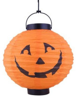 Preview: Pumpkin lantern with light 20cm