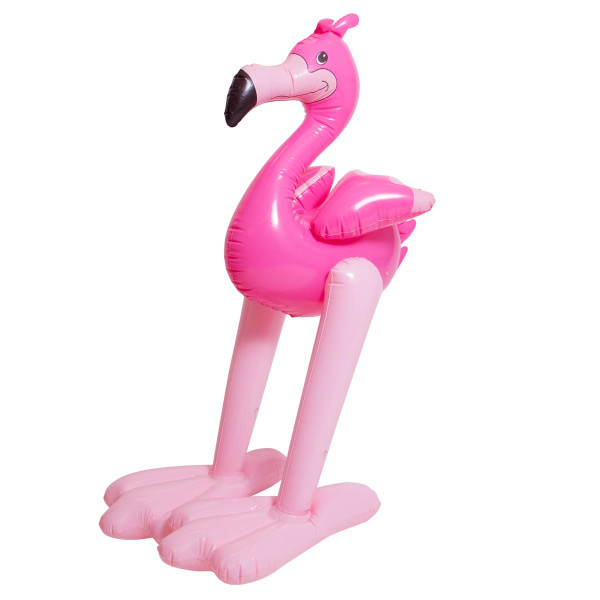 Flamant rose gonflable 1,2 m