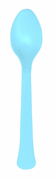 24 summer sky spoons reusable
