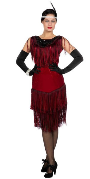 Noble 20s costume Mary red