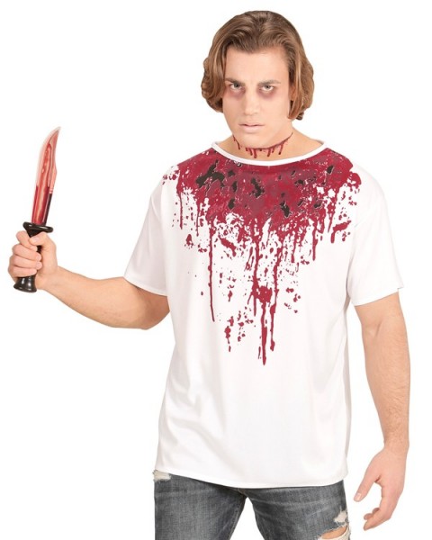 Camisa de carnicero ensangrentada para adulto 2