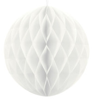 Honeycomb ball Lumina white 40cm