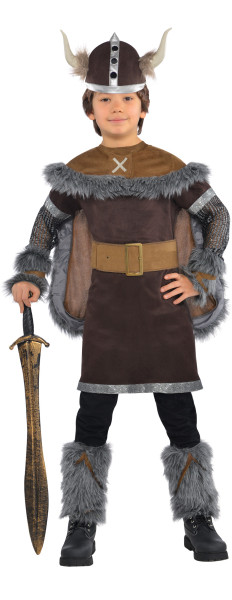 Disfraz infantil de guerrero vikingo clásico