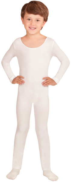 Long-sleeved children's bodysuit white