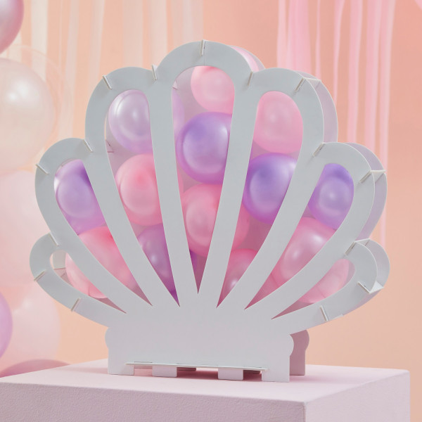 Fillable shell balloon stand 60cm x 65.5cm