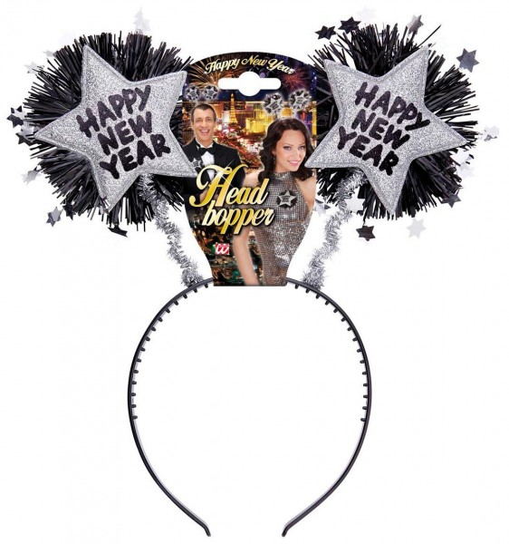 Happy New Year glitter headband