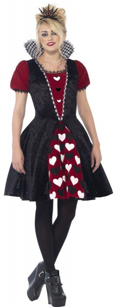 Costume teenager Dark Queen of Hearts