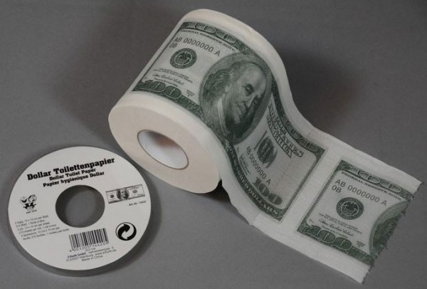 Papel higiénico dólar de 2 capas