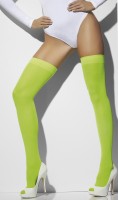 Förhandsgranskning: Neongröna overknee strumpor Cathy