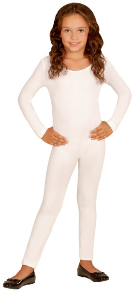 Body infantil de manga larga blanco