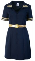 Preview: Classic pilot dress with belt