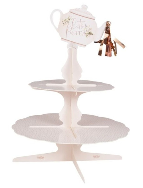 Fødselsdag Teaparty Cupcake Stand