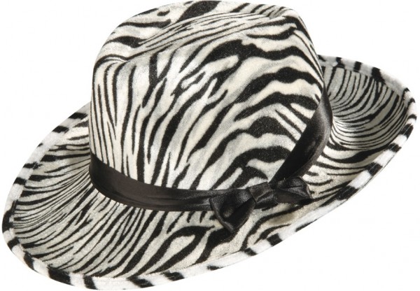 Sombrero de fiesta Wildlife Zebra
